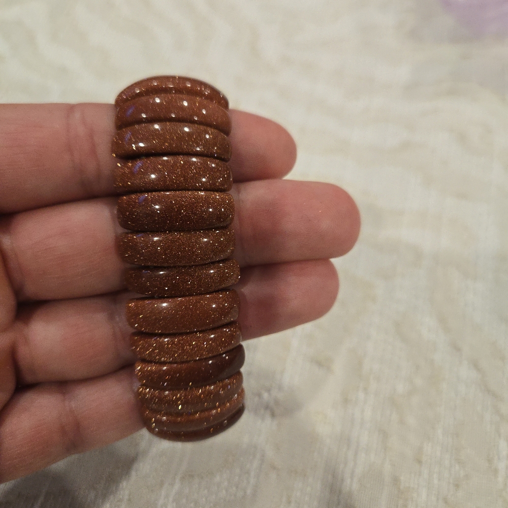 Sparkling Brown Stone Bracelet
